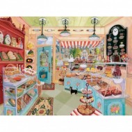 Puzzle  Ravensburger-16803 Pièces XXL - La Boulangerie
