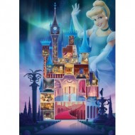 Puzzle  Ravensburger-17331 Cendrillon Château Disney