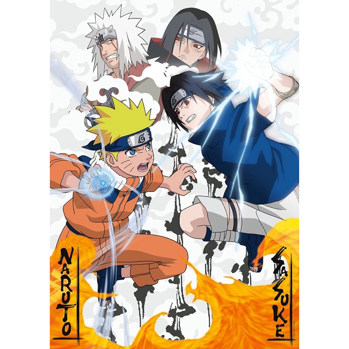 Puzzle  Ravensburger-17449 Naruto vs. Sasuke