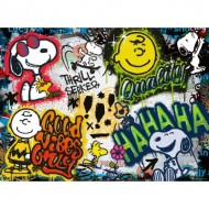 Puzzle  Ravensburger-17538 Les Graffitis de Snoopy