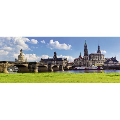 Puzzle Ravensburger-19619 Dresden Canaletto Blick