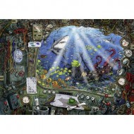  Ravensburger-19959 Escape Puzzle - Sous l'Ean