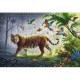 Puzzle en bois - Tigre dans la Jungle