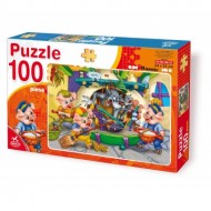 Puzzle  Deico-Games-61492 Les 3 Petits Cochons