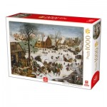 Puzzle  Deico-Games-76649 Brueghel Le Vieux - The numbering at Bethlehem