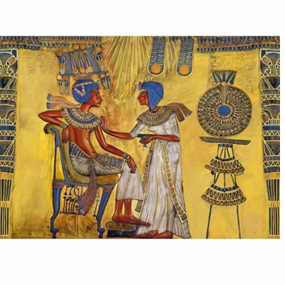 Puzzle Dtoys-65971 Egypte ancienne - Fresque (détail)