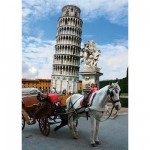 Puzzle  DToys-70647 Italie - Tour de Pise