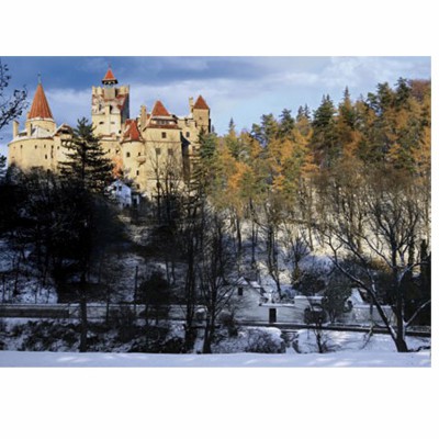 Puzzle DToys-70685 Roumanie : Château de Bran