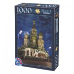 Puzzle  Dtoys-74812 Russie, Moscou - Cathédrale Saint-Basile-le-Bienheureux