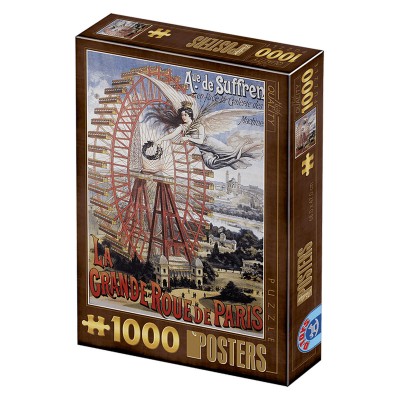 Puzzle Dtoys-74959 La Grande Roue de Paris