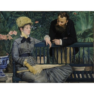 Puzzle Dtoys-75239 Manet Édouard : Dans la Serre, 1879