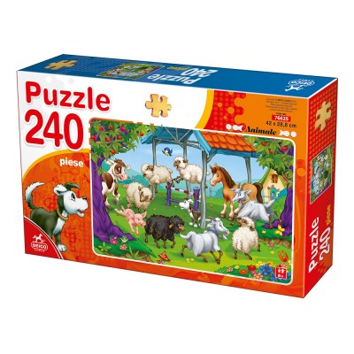 Puzzle Dtoys-76625 Animaux de la Ferme
