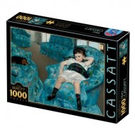 Puzzle  Dtoys-77387 Mary Cassatt : Little Girl in a Blue Armchair