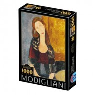 Puzzle  Dtoys-77400 Modigliani Amedeo : Portrait of Jeanne Hébuterne