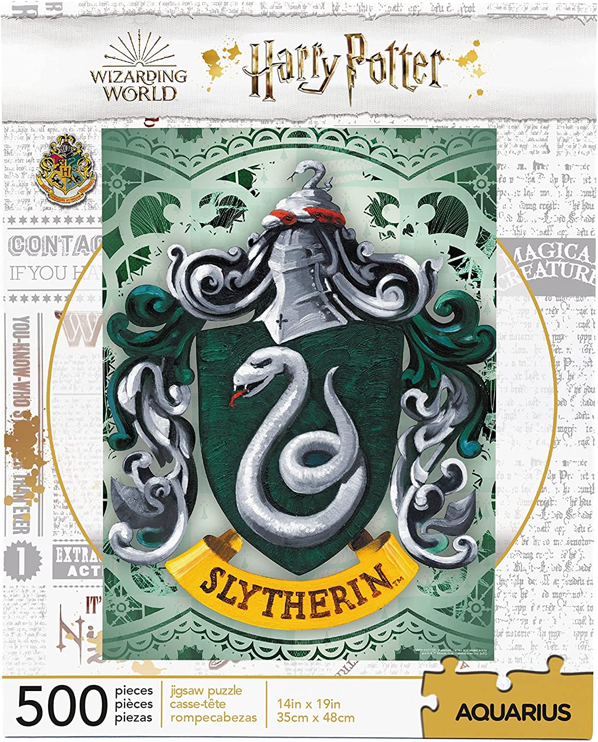 Harry Potter - Serpentard - 500 Teile - AQUARIUS Puzzle acheter en ligne