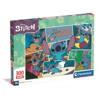 Puzzle Clementoni-21742 Pièces XXL - Stitch
