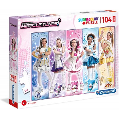 Puzzle Clementoni-23736 Pièces XXL - Miracle Tunes