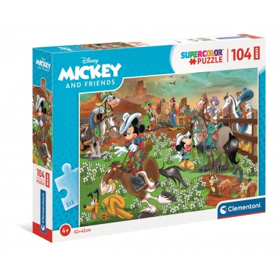 Puzzle Clementoni-23759 Pièces XXL - Mickey