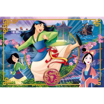 Puzzle Clementoni-24206 Pièces XXL - Disney Mulan
