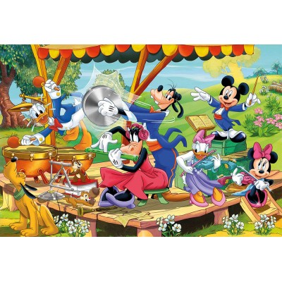 Puzzle Clementoni-24218 Pièces XXL - Mickey and Friends