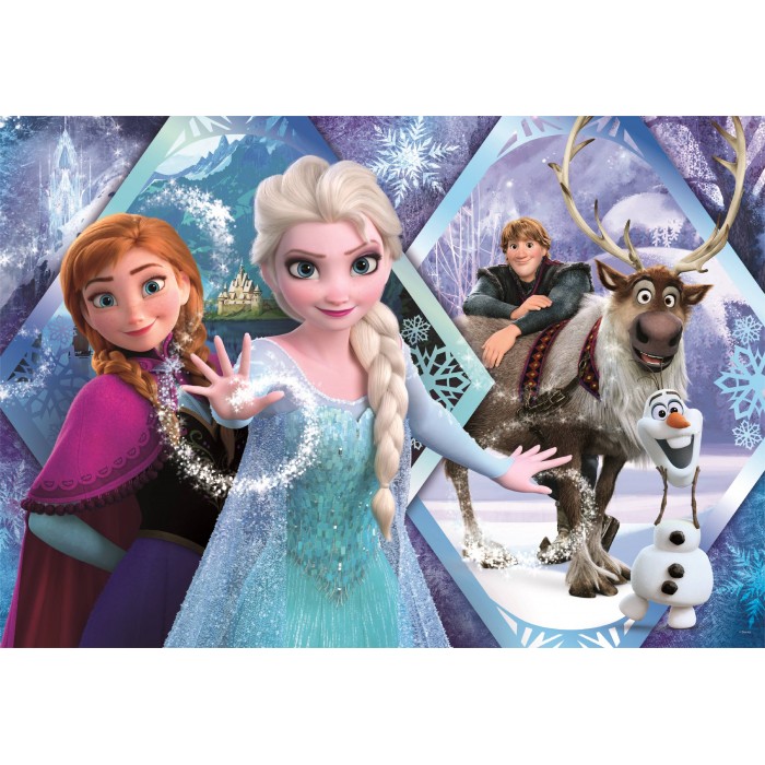Puzzle  Clementoni-25045 La Reine Des Neiges