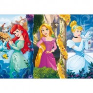 Puzzle  Clementoni-26416 Pièces XXL - Disney Princess