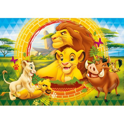 Puzzle Clementoni-26923 Le Roi Lion