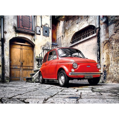 Puzzle Clementoni-30575 Fiat 500