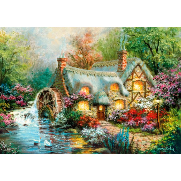 Puzzle Clementoni-31711 Retraite à la Campagne