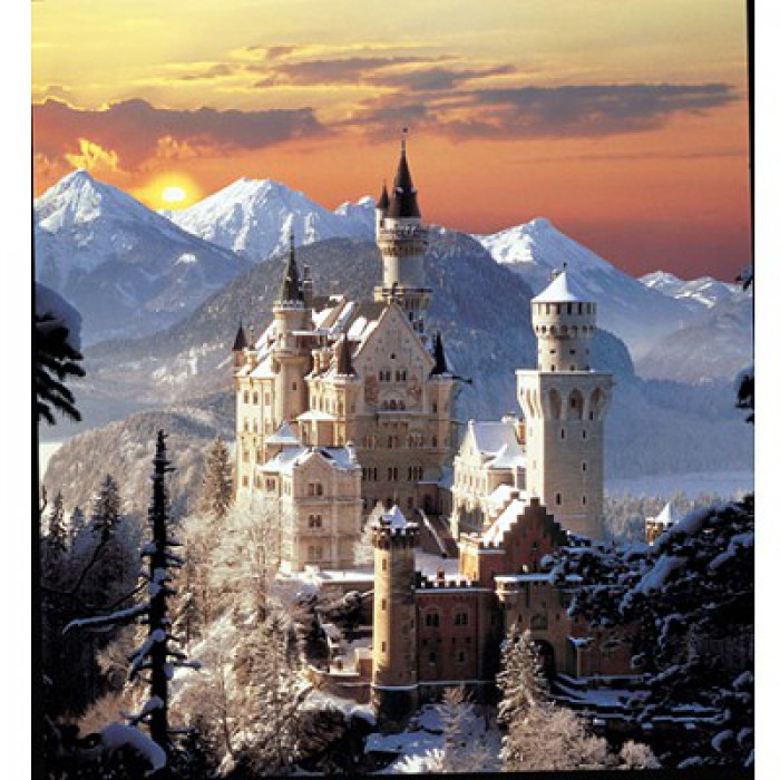 Puzzle Clementoni-31716 Chateau de Neuschwanstein
