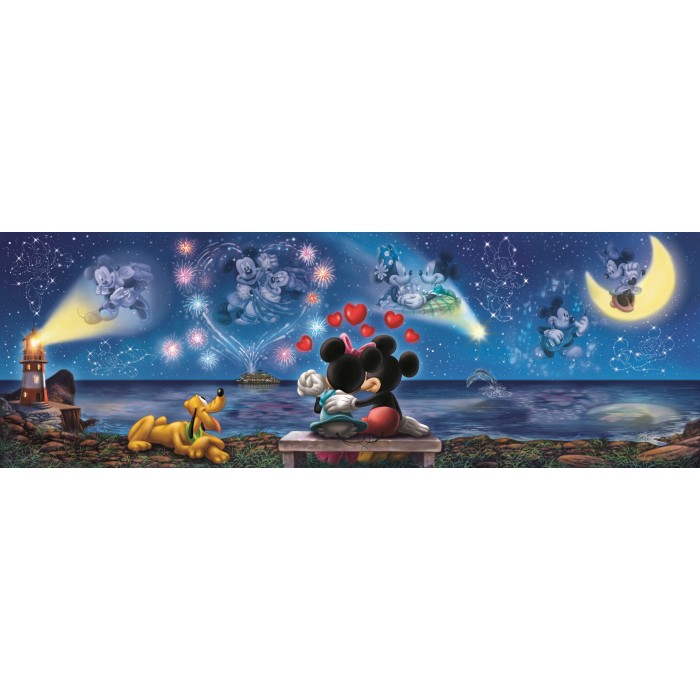 Puzzle Clementoni-39449 Mickey Et Minnie