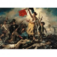 Puzzle  Clementoni-39549 Delacroix Eugène : Liberté Guidant le Peuple