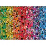 Puzzle  Clementoni-39595 Colorboom