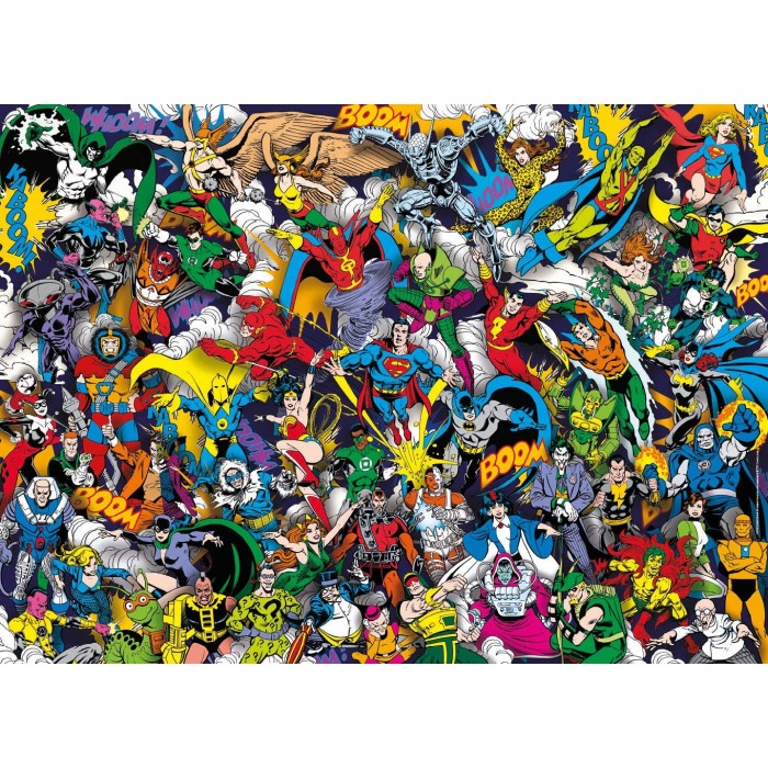Puzzle Clementoni-39863 Impossible Justice League