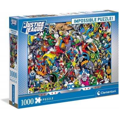 Puzzle Clementoni-39863 Impossible Justice League