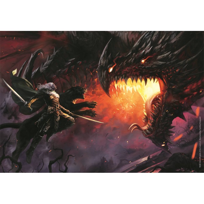 Puzzle  Clementoni-39960 Donjons & Dragons