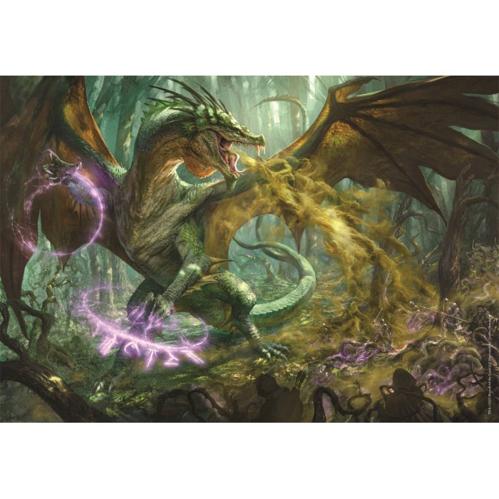 Puzzle  Clementoni-39961 Donjons & Dragons