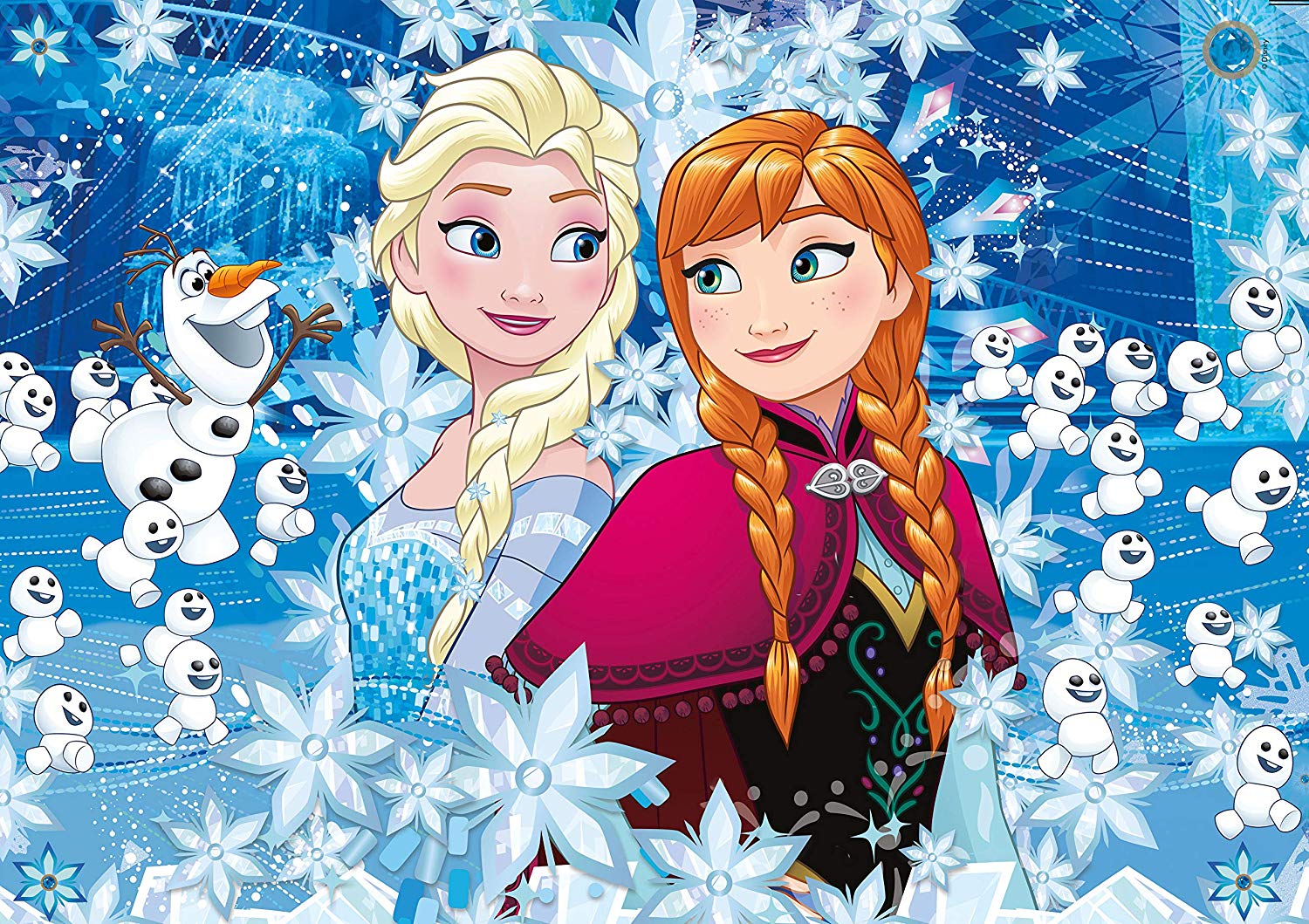 Puzzle Clementoni Puzzle 104 Pièces : La Reine des Neiges