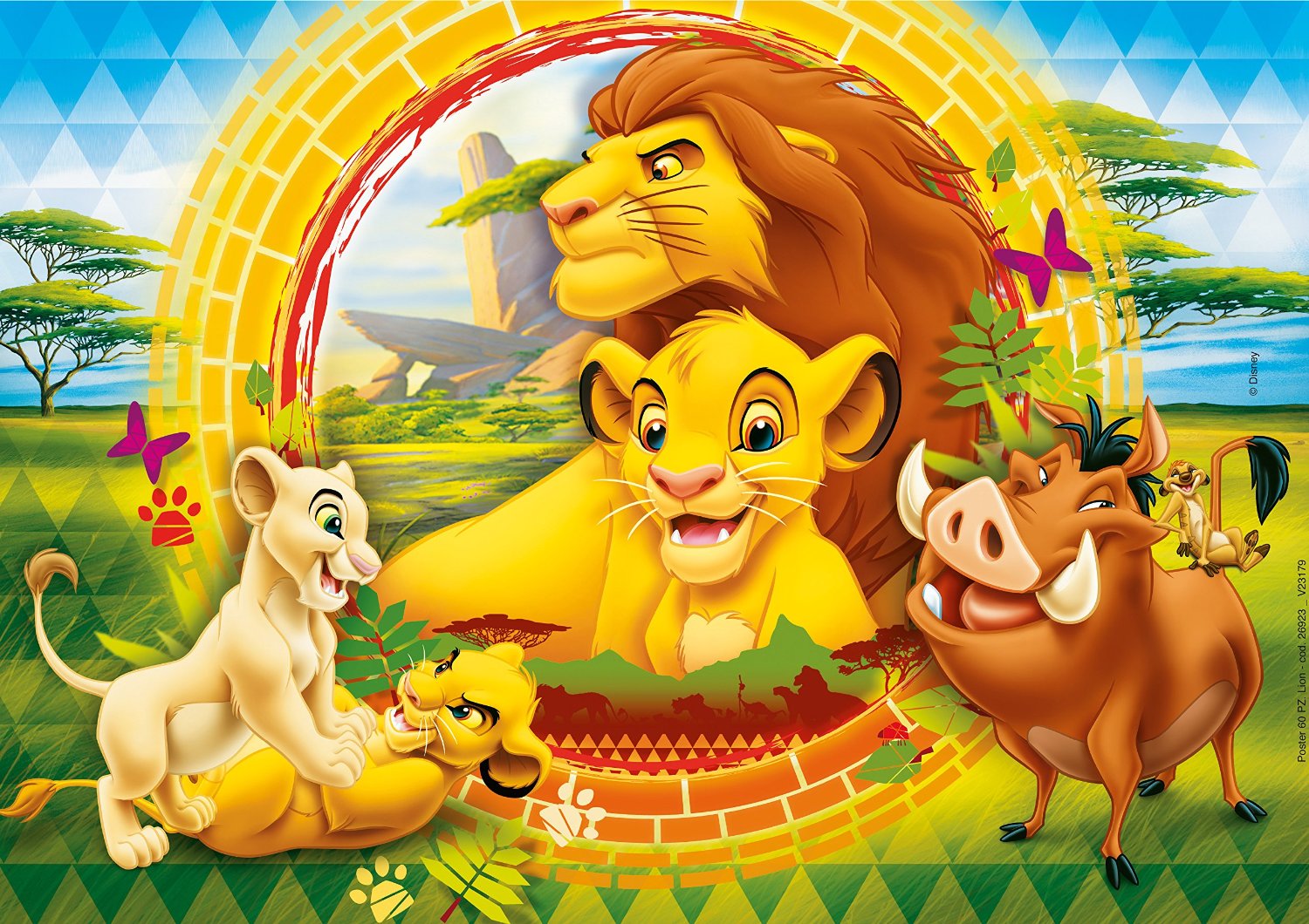 Puzzle Roi Lion 100 pièces de puzzle, 100 pieces
