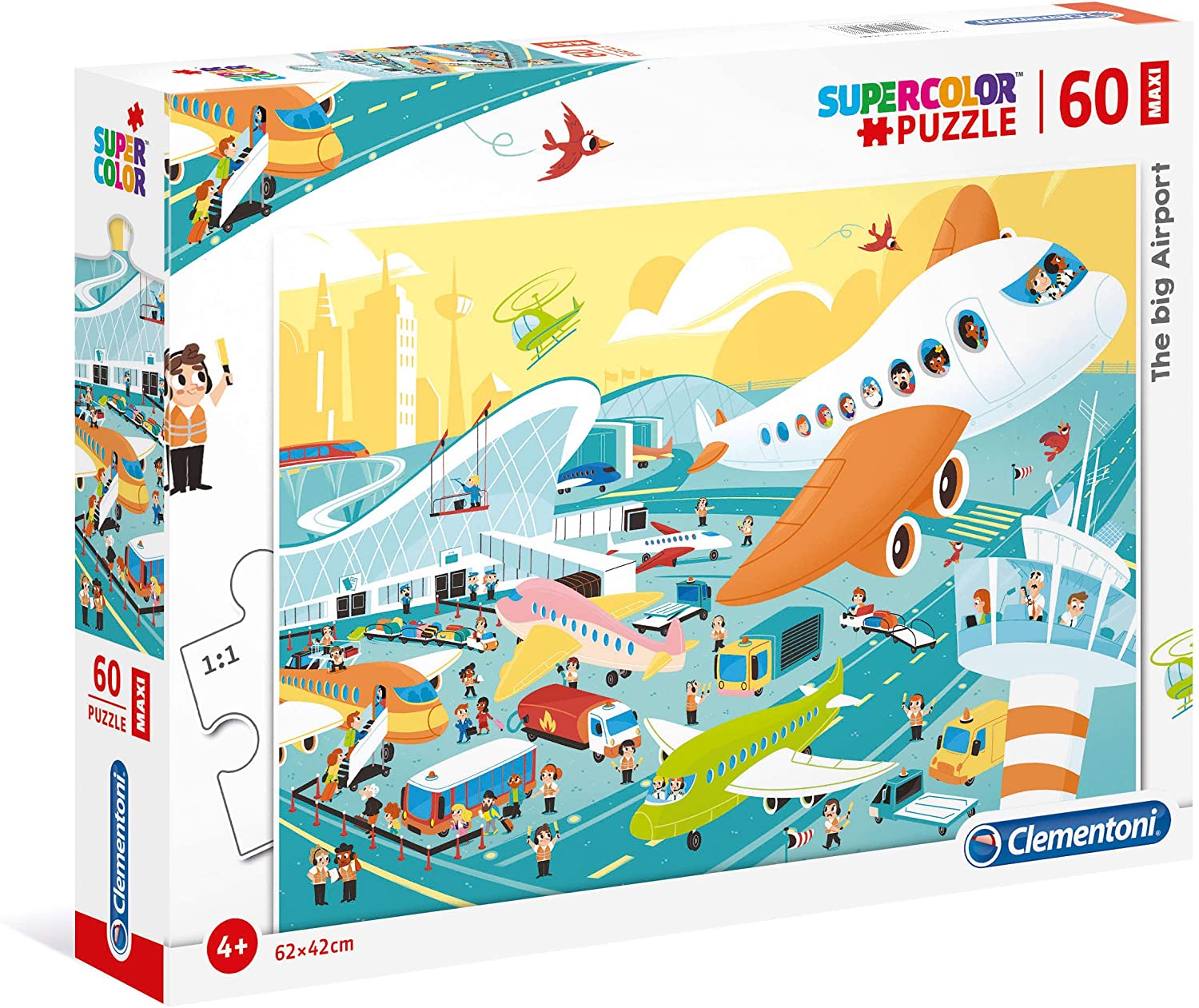 Puzzle Aéroport pour enfants : S'amuser & apprendre ✈️ Acheter