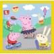 3 Puzzles : Peppa's happy day / Peppa Pig