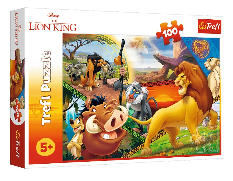 Puzzle Roi Lion 104 maxi, 100 pieces