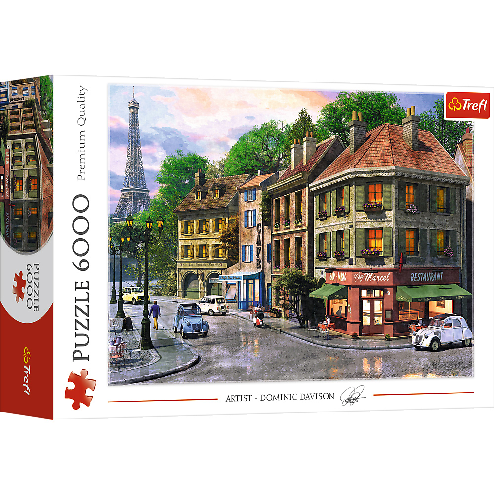 Puzzle 1000 pièces : Noël à Paris - Eurographics - Rue des Puzzles
