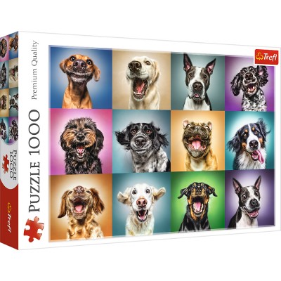 Puzzle Trefl-10462 Funny Dog Portraits