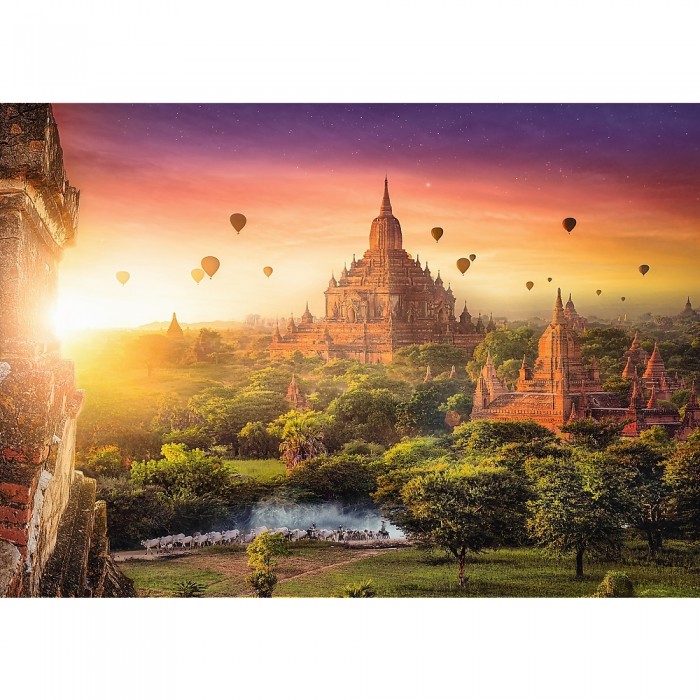 Puzzle Trefl-10720 Temples de Bagan - Burma