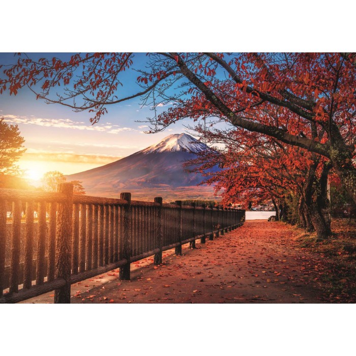 Puzzle  Trefl-10817 Photo Odyssée : Mont Fuji , Japon