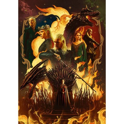 Puzzle Trefl-12068 Maison Du Dragon