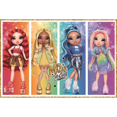 Puzzle Trefl-13335 Poupées Arc-En-Ciel - MGA Rainbow High