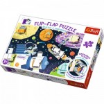  Trefl-14272 Flip Flap Puzzle - Espace