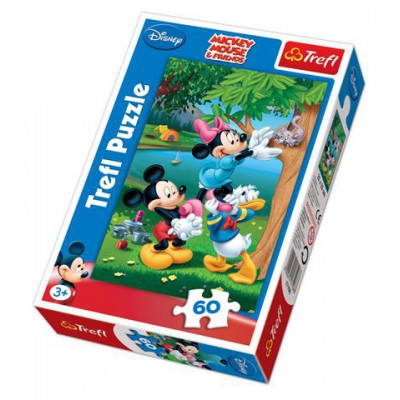 Puzzle Trefl-17198 Mickey et ses amis : Le sauvetage du chaton